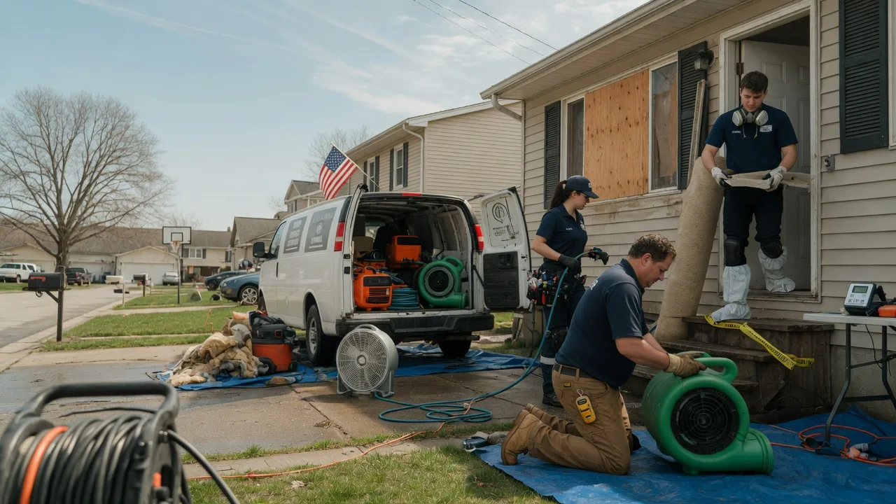 Water Damage Restoration in West Branch, MI near me